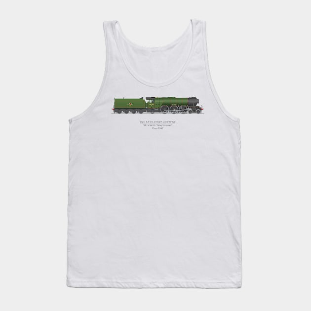 Flying Scotsman Circa 1962 Tank Top by SteveHClark